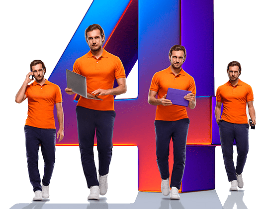 Великолепная четверка Ростелеком в&nbsp;село Георгиевка (Красноярский край)